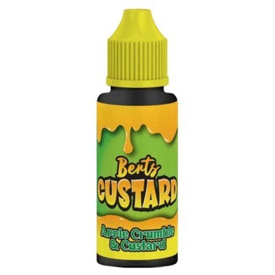 Buy cheapest online Bert Custard 100ml Shortfill Apple Crumble & Custard at lowest price in uk