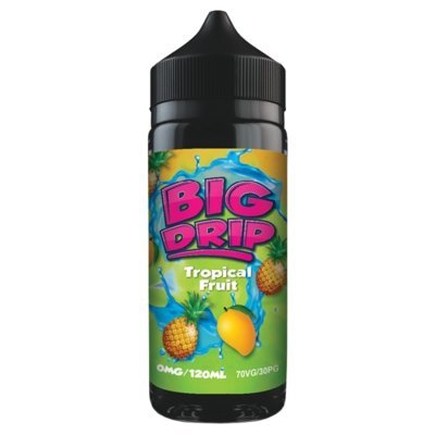 Buy cheapest online Big Drip 100ml Shortfill Tropical Fruit at lowest price in uk