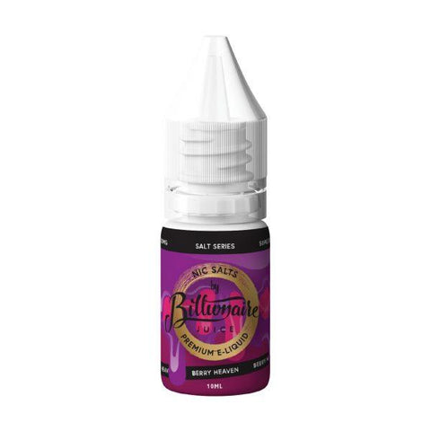 Buy cheapest online Billonaire Juice 10ml Nic Salt Box of 10 Berry Heaven at lowest price in uk