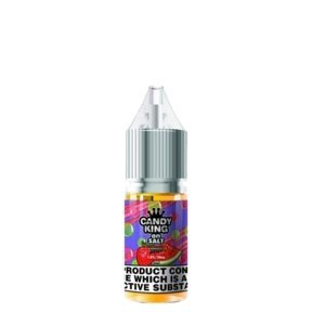 Buy cheapest online Candy King 10ML Nic Salt Box of 10 Strawberry at lowest price in uk