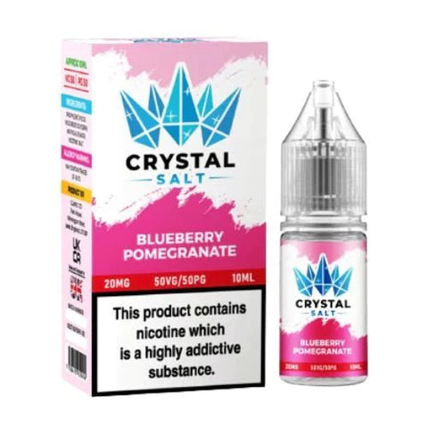 Buy cheapest online Crystal Salt 10ml Nic Salts E-Liquids - Pack Of 5 Blueberry Pomegrante at lowest price in uk