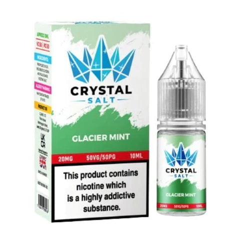 Buy cheapest online Crystal Salt 10ml Nic Salts E-Liquids - Pack Of 5 Glacier Mint at lowest price in uk