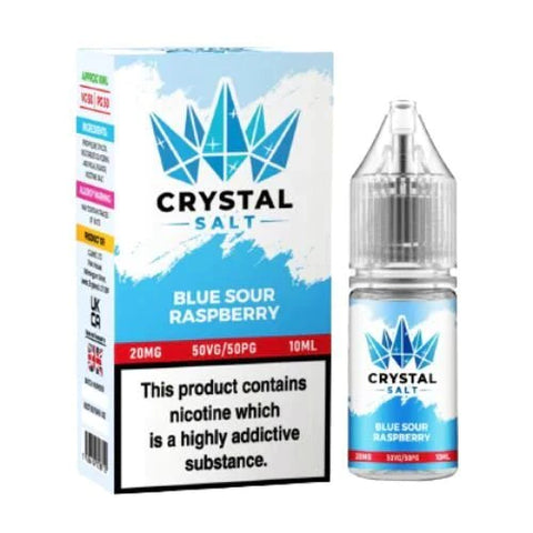 Buy cheapest online Crystal Salt 10ml Nic Salts E-Liquids - Pack Of 5 Blue Sour Raspberry at lowest price in uk