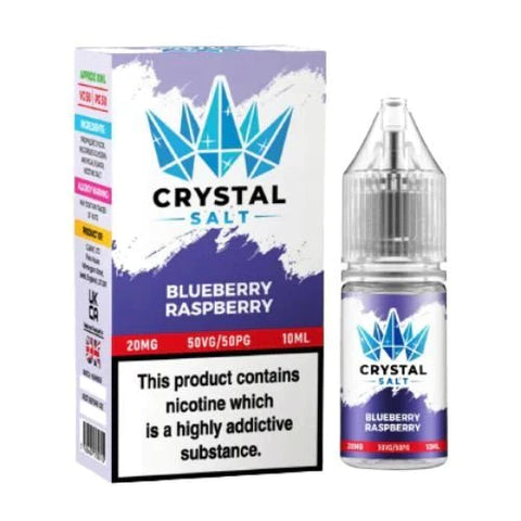 Buy cheapest online Crystal Salt 10ml Nic Salts E-Liquids - Pack Of 5 Blueberry Raspberry at lowest price in uk