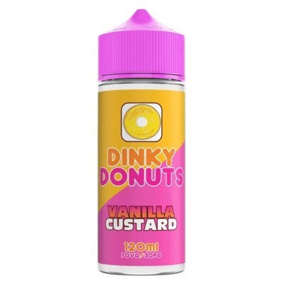Buy cheapest online Dinky Donuts 100ml Shortfill Vanilla Custard at lowest price in uk