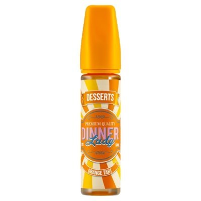 Buy cheapest online Dinner Lady Desserts 50ml Shortfill Orange Tart at lowest price in uk