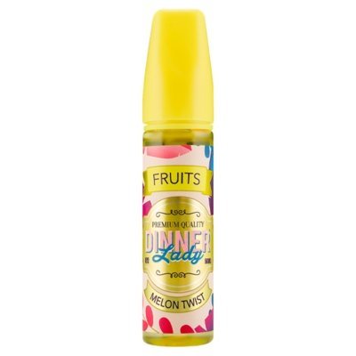 Buy cheapest online Dinner Lady Fruits 50ml Shortfill Melon Twist at lowest price in uk