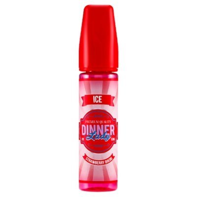 Buy cheapest online Dinner Lady Ice 50ml Shortfill Strawberry Bikini at lowest price in uk