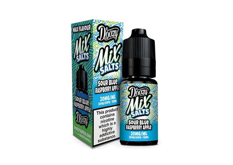 Buy cheapest online Doozy Mix Salts - 10ml - Nic Salts - Box of 10 10mg Blue Sour Raspberry at lowest price in uk