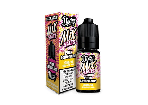 Buy cheapest online Doozy Mix Salts - 10ml - Nic Salts - Box of 10 10mg Pink Lemonade at lowest price in uk