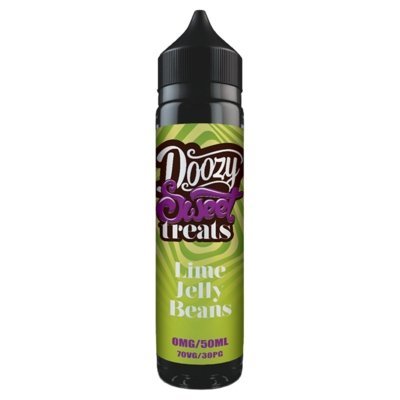 Buy cheapest online Doozy Sweets 50ml Shortfill Lime Jelly Beans at lowest price in uk