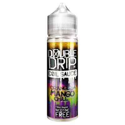 Buy cheapest online Double Drip 50ml Shortfill Orange&Mango Chill at lowest price in uk