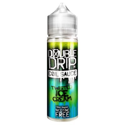 Buy cheapest online Double Drip 50ml Shortfill Twisted Ice Cream at lowest price in uk