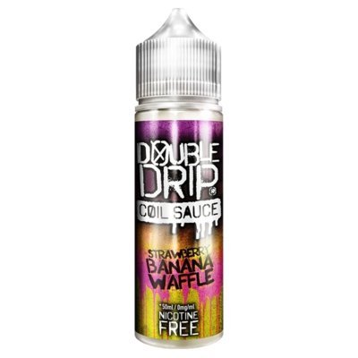 Buy cheapest online Double Drip 50ml Shortfill Strawberry Banana Waffle at lowest price in uk