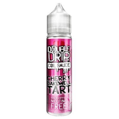 Buy cheapest online Double Drip 50ml Shortfill Cherry Bakewell Tart at lowest price in uk