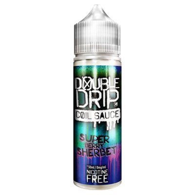 Buy cheapest online Double Drip 50ml Shortfill Super Berry Sherbet at lowest price in uk