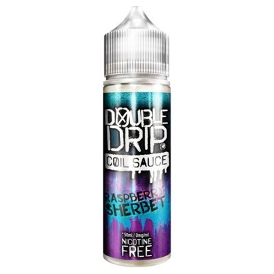 Buy cheapest online Double Drip 50ml Shortfill Raspberry Sherbet at lowest price in uk