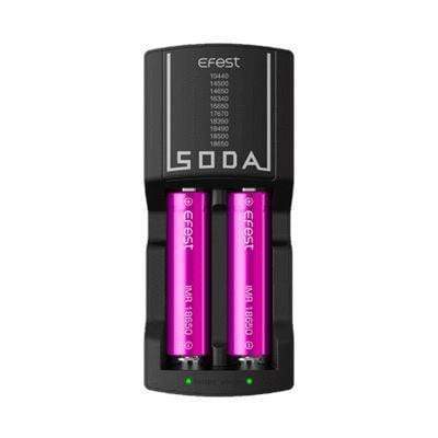 Buy cheapest online EFEST SODA DUAL BATTERY CHARGER at lowest price in uk