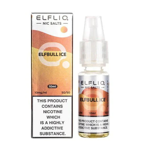 Buy cheapest online Elf Bar Elfliq 10ml Nic Salt (BOX OF 10) Elfbull Ice 10mg at lowest price in uk