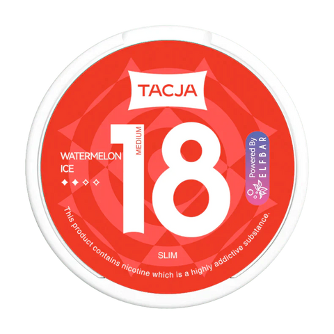 Buy cheapest online Elf Bar Tacja Nicotine Pouches Snuss/Nicopods 18 MG Watermelon Ice at lowest price in uk