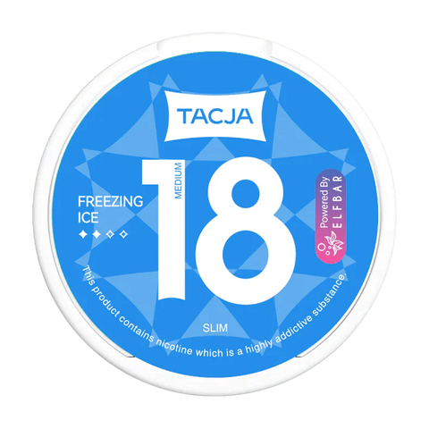 Buy cheapest online Elf Bar Tacja Nicotine Pouches Snuss/Nicopods 18 MG Freezing Ice at lowest price in uk