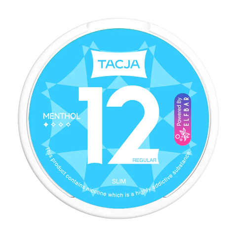 Buy cheapest online Elf Bar Tacja Nicotine Pouches Snuss/Nicopods 12 MG Menthol at lowest price in uk