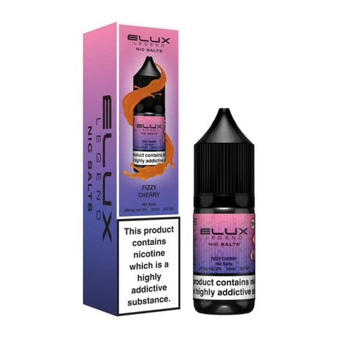 Buy cheapest online Elux Legend Nic Salts - 10ml E-liquids - (BOX OF 10) 10mg Fizzy Cherry at lowest price in uk