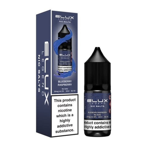 Buy cheapest online Elux Legend Nic Salts - 10ml E-liquids - (BOX OF 10) 10mg Blueberry Raspberry at lowest price in uk