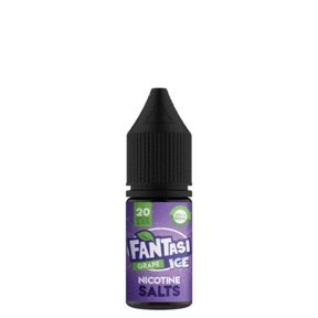 Buy cheapest online Fantasi Ice 10ML Nic Salt Box of 10 20mg Grape at lowest price in uk