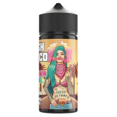 Buy cheapest online Fresh Vape Co 100ml Shortfill Downtown Central at lowest price in uk