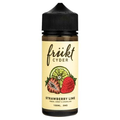 Buy cheapest online Frukt Cyder 100ML Shortfill Strawberry Lime at lowest price in uk