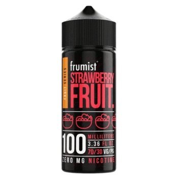 Buy cheapest online Frumist Fruit 100ML Shortfill Strawberry Fruit at lowest price in uk