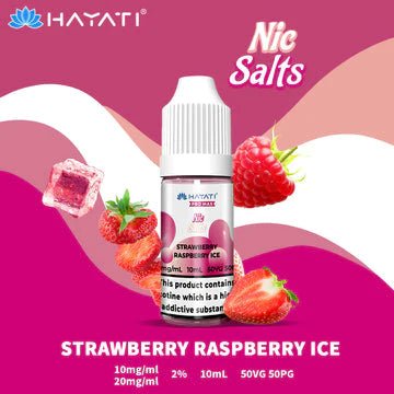 Buy cheapest online Hayati Pro Max 10ml Nic Salt E-Liquid - Pack Of 10 Strawberry Raspberry Ice. 10MG at lowest price in uk