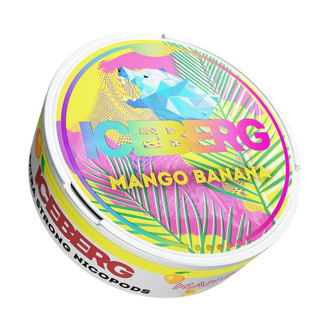 Buy cheapest online Iceberg Snus 16gr 150mg Pouches Mango Banana at lowest price in uk