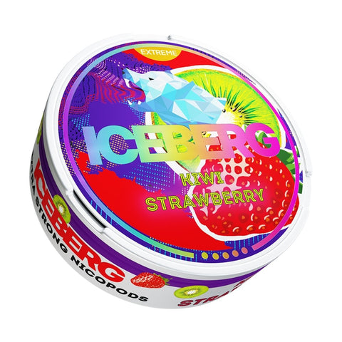 Buy cheapest online Iceberg Snus 16gr 150mg Pouches Kiwi Strawberry at lowest price in uk