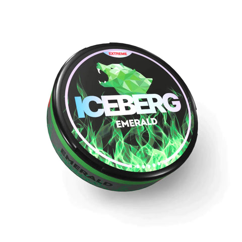 Buy cheapest online Iceberg Snus 16gr 150mg Pouches Emerald at lowest price in uk