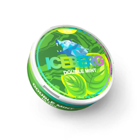 Buy cheapest online Iceberg Snus 16gr 150mg Pouches Double Mint at lowest price in uk