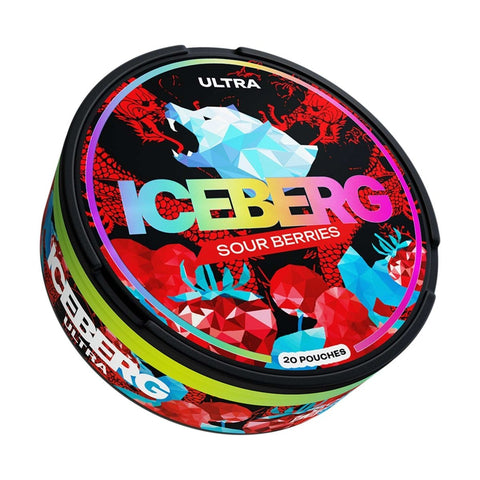 Buy cheapest online Iceberg Snus 16gr 150mg Pouches Sour Berries at lowest price in uk