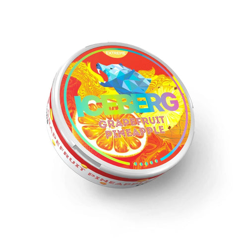 Buy cheapest online Iceberg Snus 16gr 150mg Pouches Grapefruit Pineapple at lowest price in uk