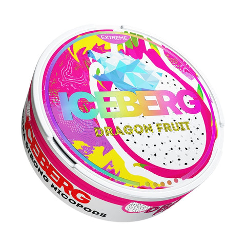 Buy cheapest online Iceberg Snus 16gr 150mg Pouches Dragon Fruit at lowest price in uk