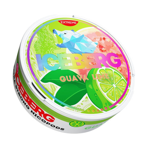 Buy cheapest online Iceberg Snus 16gr 150mg Pouches Guava Lime at lowest price in uk