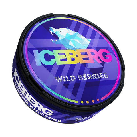 Buy cheapest online Iceberg Snus 16gr 150mg Pouches Wild Berries at lowest price in uk