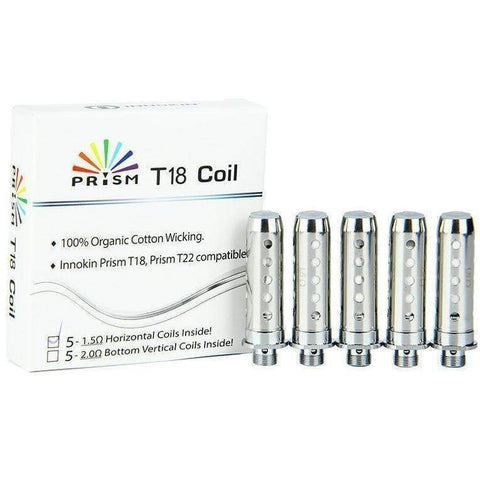 Buy cheapest online Innokin - T18 - 1.5 ohm - Coils - 5pack at lowest price in uk