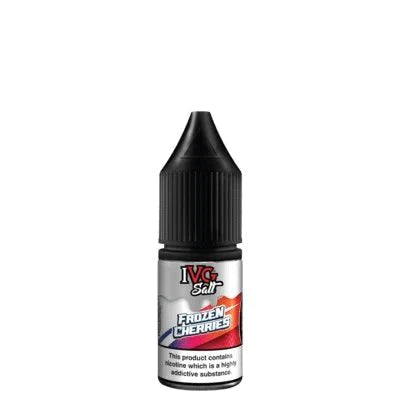 Buy cheapest online IVG 10ml Nic Salt E-Liquid - Pack Of 10 Frozen Cherries Crushed 10MG at lowest price in uk