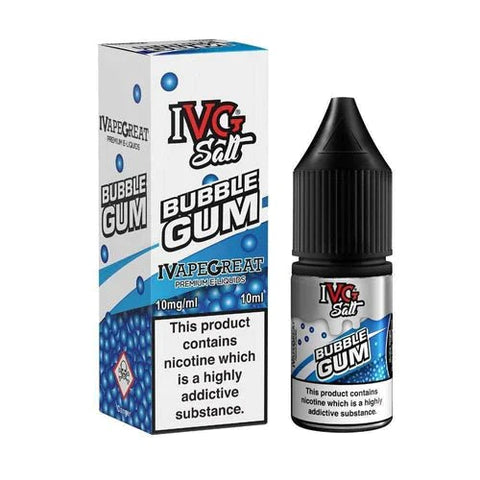 Buy cheapest online IVG 10ml Nic Salt E-Liquid - Pack Of 10 Bubblegum 20MG at lowest price in uk