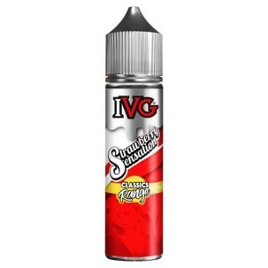 Buy cheapest online IVG Classic Range 50ml Shortfill Strawberry Sensation at lowest price in uk