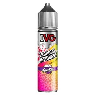 Buy cheapest online IVG Juicy Range 50ml Shortfill Tropical Ice Blast at lowest price in uk