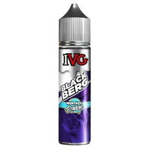 Buy cheapest online IVG Menthol Range 50ml Shortfill Blackberg at lowest price in uk
