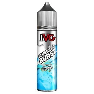 Buy cheapest online IVG Menthol Range 50ml Shortfill Blueberg Burst at lowest price in uk