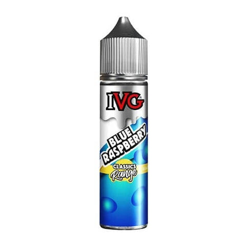Buy cheapest online IVG Shortfill E-Liquid 50ml Blue Raspberry at lowest price in uk